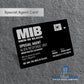 Custom Engraved MIB Special Agent Access Card | AluMax Credit Card Size | From Men in Black