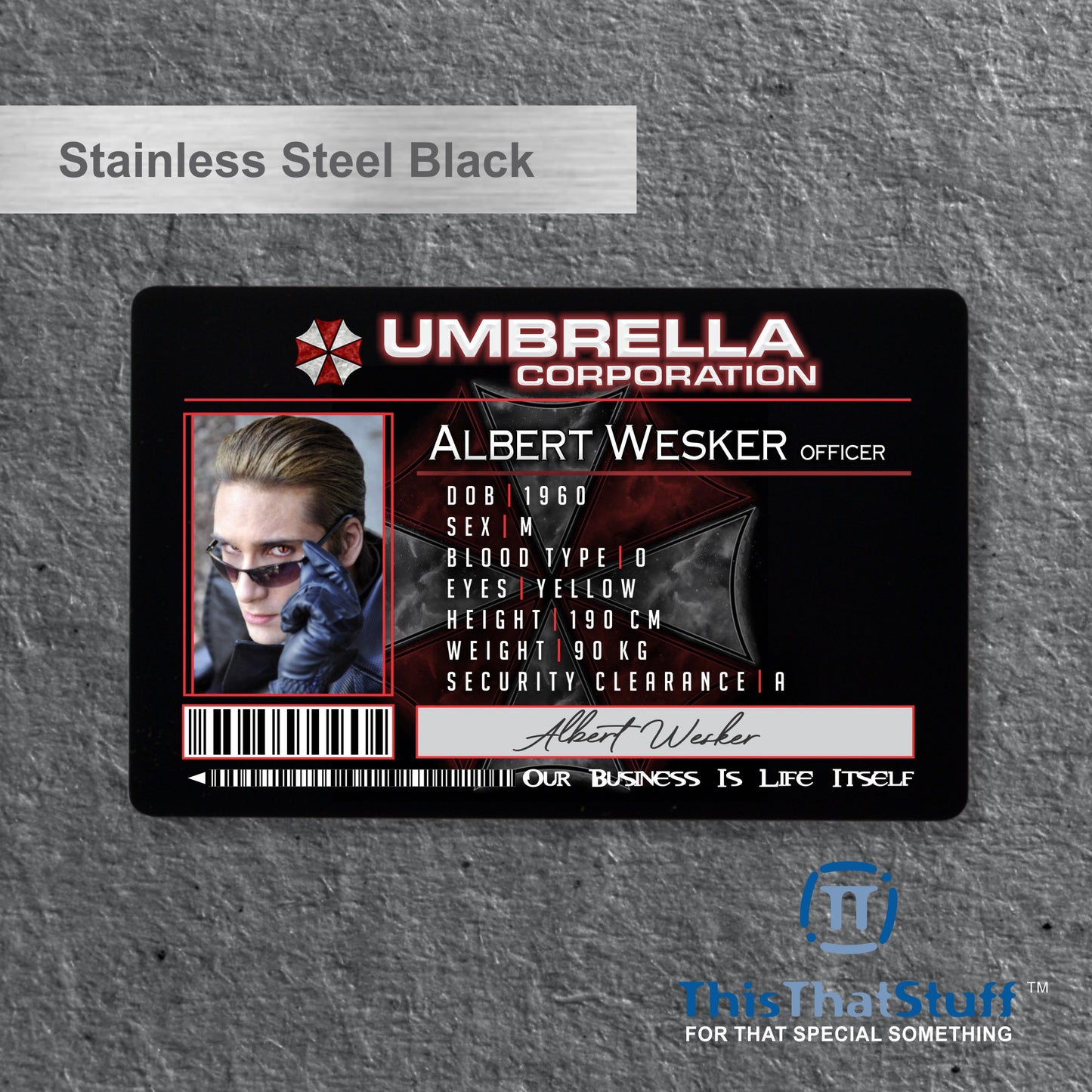 Deluxe Stainless Steel Perma-Etch Metalux Series | Membership Cards | Engraved Business Cards | VIP Cards | Gift Cards | Special Events