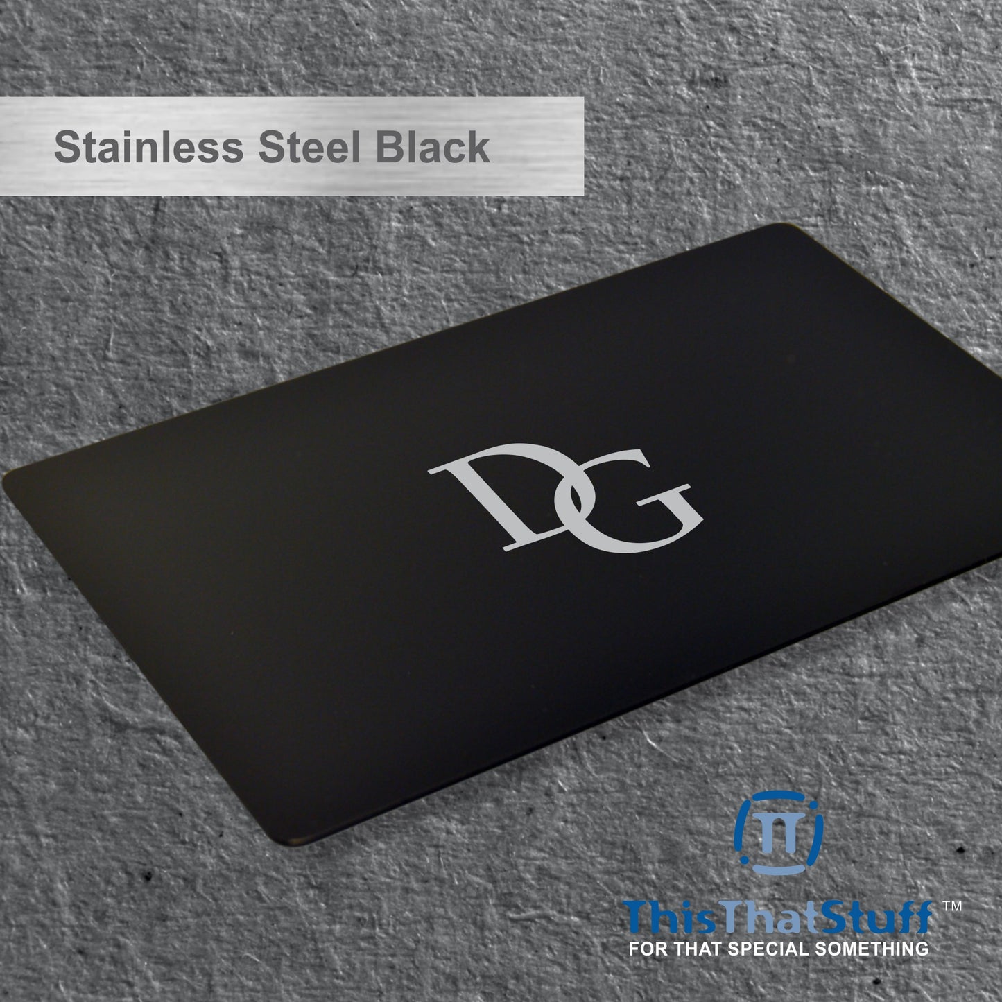 Deluxe Stainless Steel Perma-Etch Metalux Series | Membership Cards | Engraved Business Cards | VIP Cards | Gift Cards | Special Events