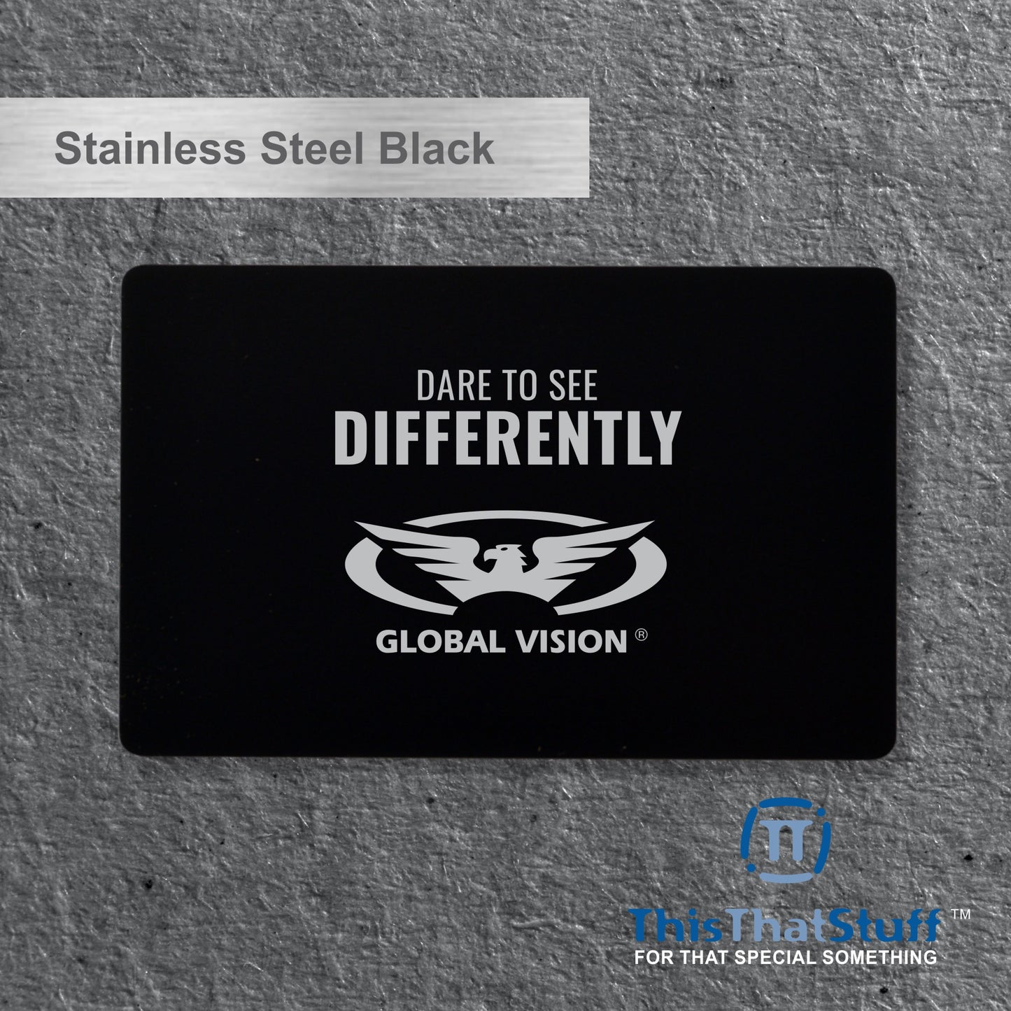 Deluxe Stainless Steel Custom Printed Metalux Series | Membership Cards | Engraved Business Cards | VIP Cards | Gift Cards | Quick Turnaround