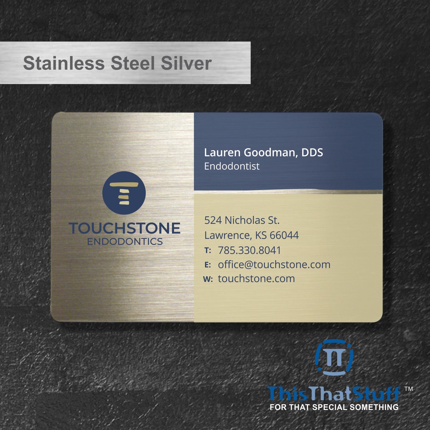 Deluxe Stainless Steel Custom Printed Metalux Series | Membership Cards | Engraved Business Cards | VIP Cards | Gift Cards | Quick Turnaround