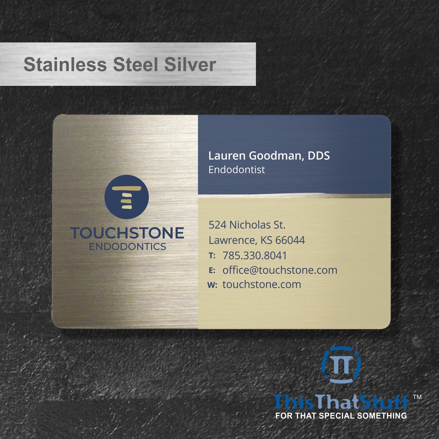 Deluxe Stainless Steel Custom Printed Metalux Series | Membership Cards | Engraved Business Cards | VIP Cards | Gift Cards | Quick Turnaround