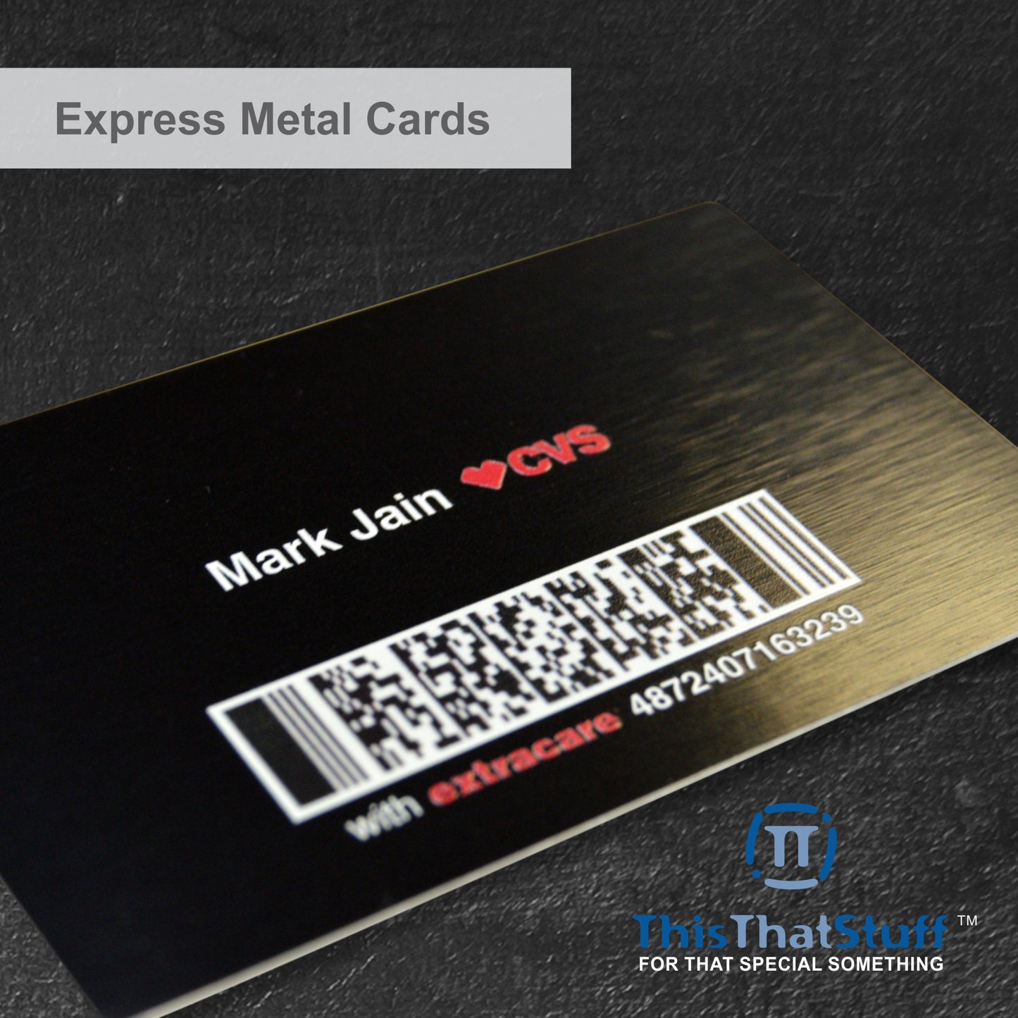 Deluxe Stainless Steel Perma-Etch Metalux Series | Membership Cards | Engraved Business Cards | VIP Cards | Gift Cards | Special Events
