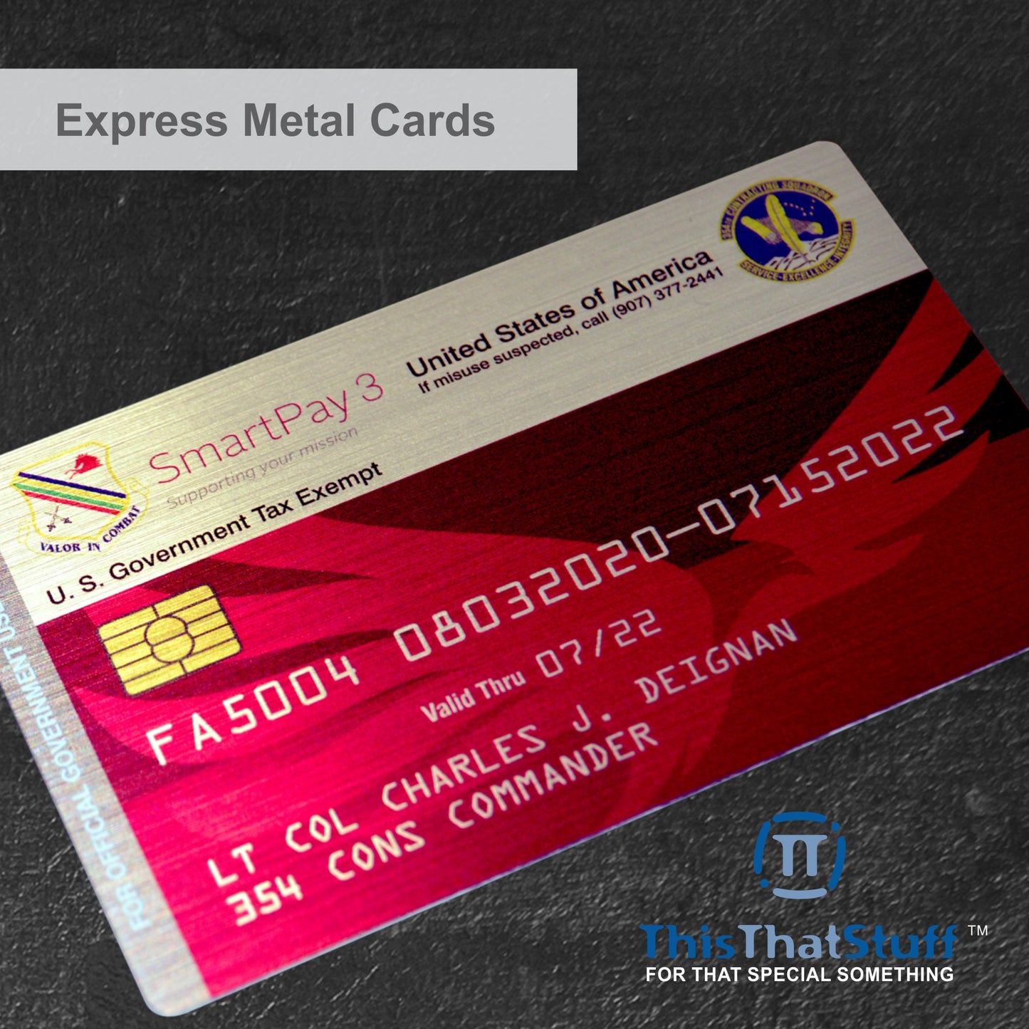 Deluxe Stainless Steel Perma-Etch Metalux Series | Membership Cards | Engraved Business Cards | VIP Cards | Gift Cards | Special Events