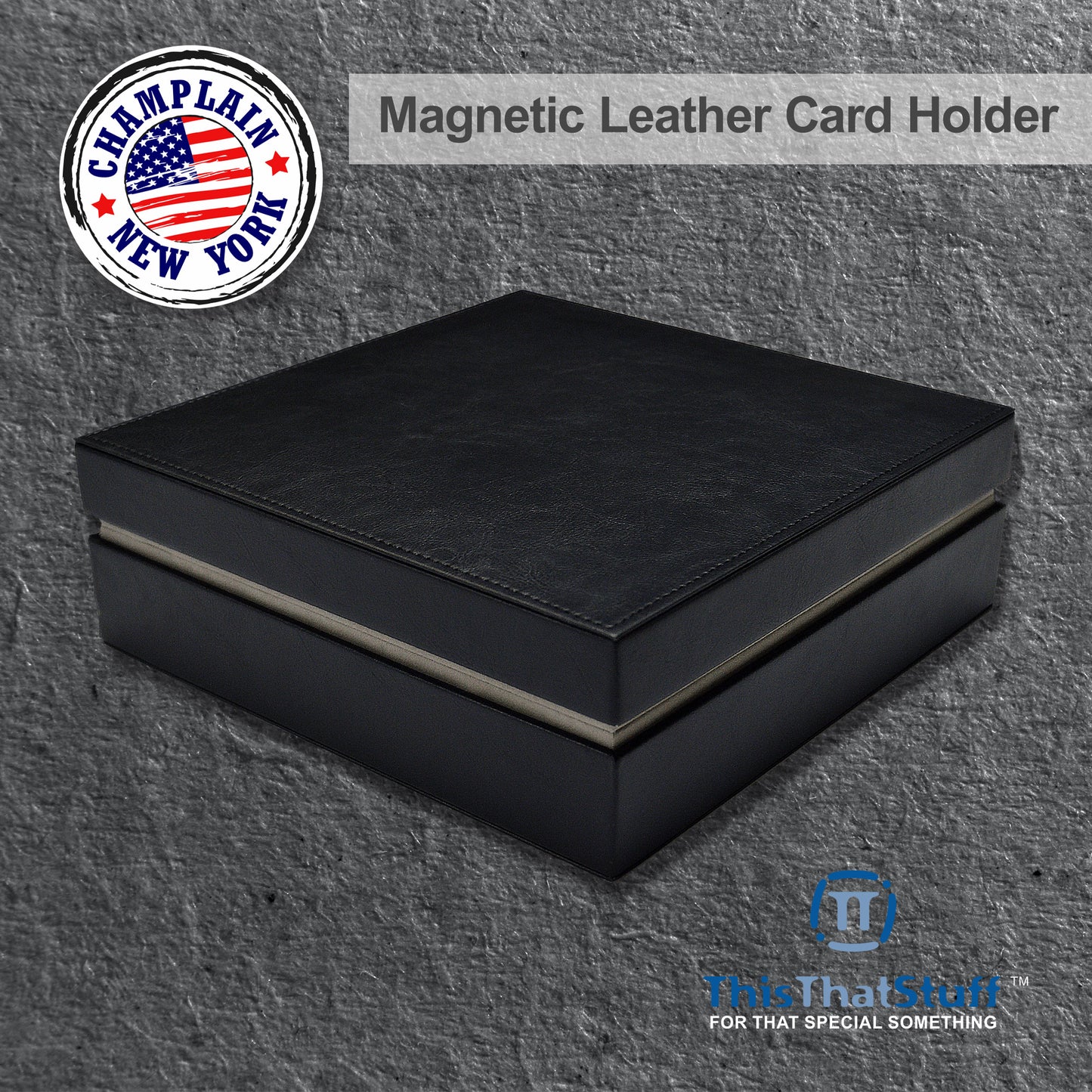 PREMIUM Deluxe PSA Graded Slab Box Card Holder - Magnetic Cover - Luxurious Velour Interior with Sleeve - Holds Graded Collector's Cards