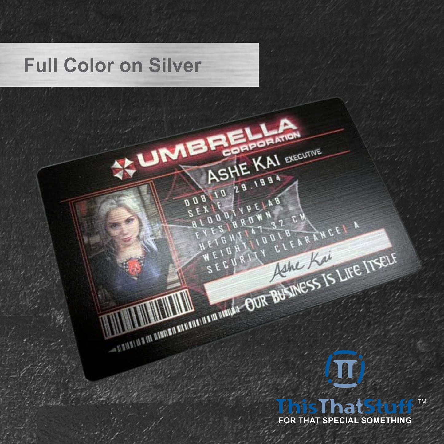 Custom Printed AluSwiss Metal Cards | Credit Card Sized | Aluminum for Membership Cards, Business Cards and Invitations