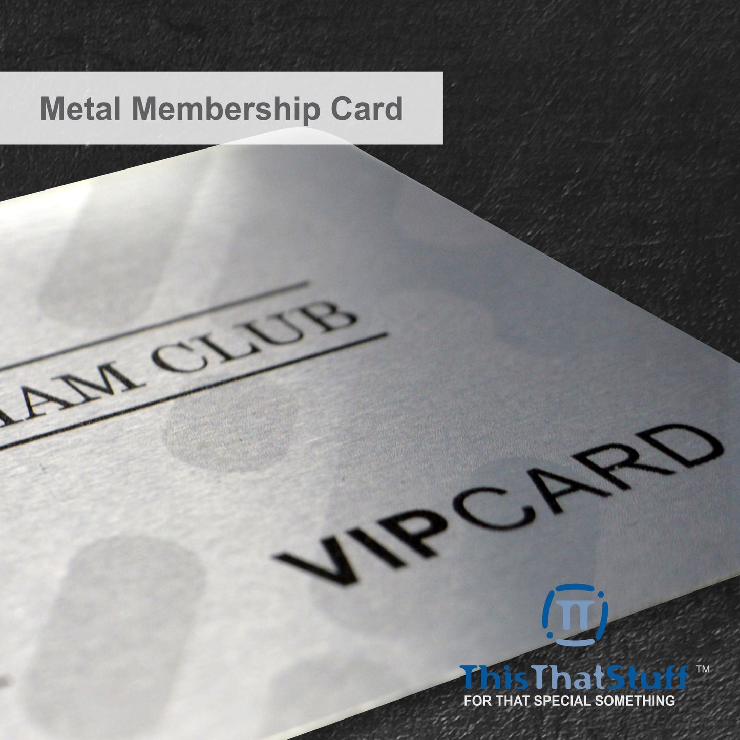 Custom Printed AluSeries Metal Cards | Credit Card Sized | Aluminum for Membership Cards, Business Cards and Invitations