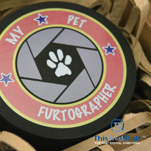 Corporate Custom Designed Hockey Puck | Printed on an Official Weight and Size Regulated Puck