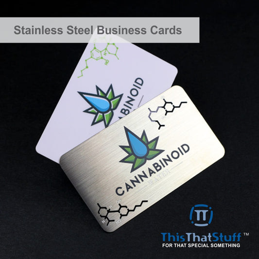Metalux Stainless Steel Business Cards | Multi Color Print | Membership Cards | VIP Cards | Gift Cards | Special Events
