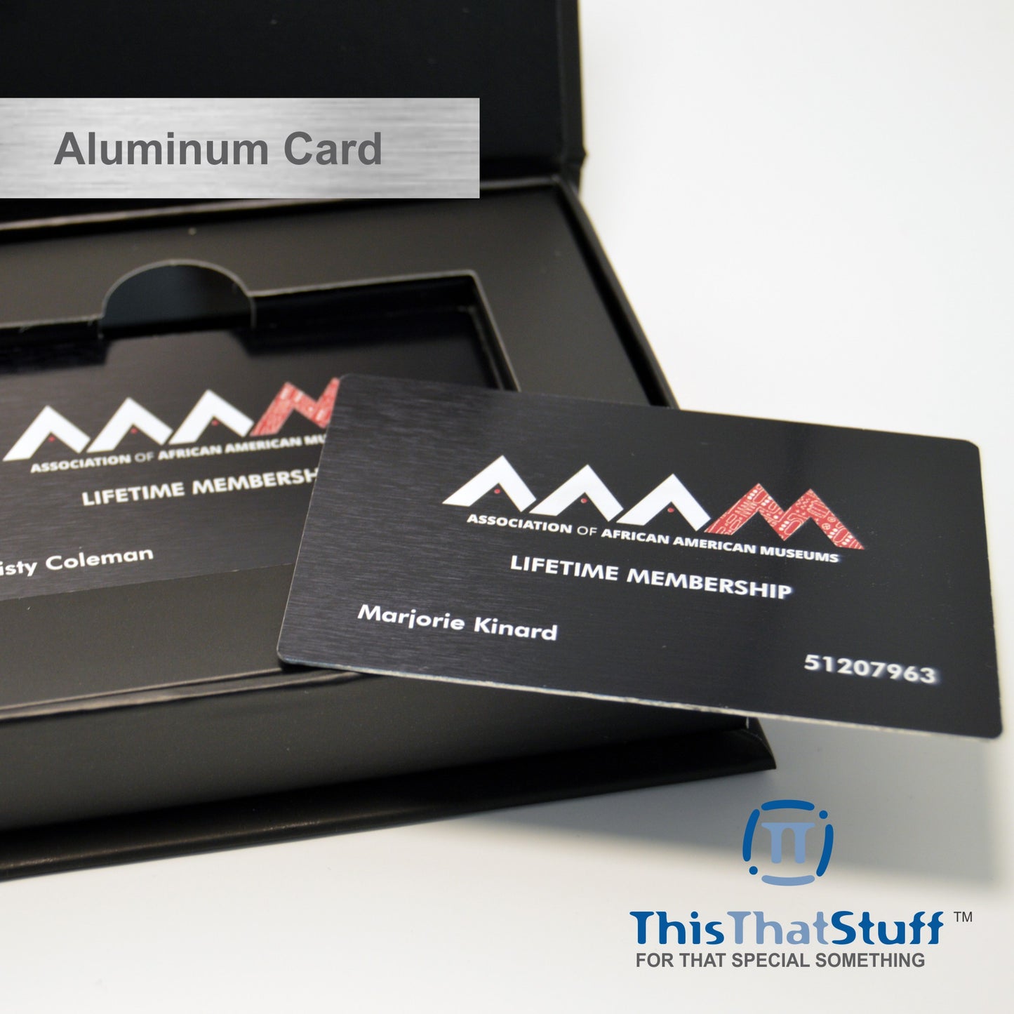 Custom Printed AluSwiss Metal Cards | Credit Card Sized | Aluminum for Membership Cards, Business Cards and Invitations