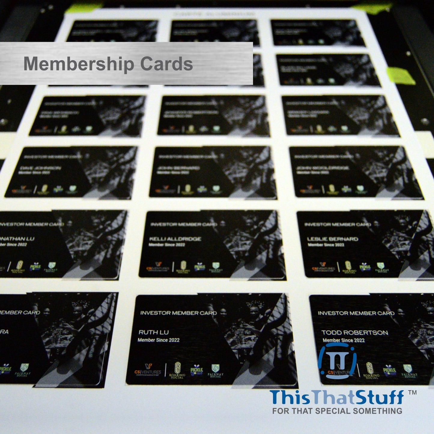 Custom Printed AluSwiss Metal Cards | Credit Card Sized | Aluminum for Membership Cards, Business Cards and Invitations