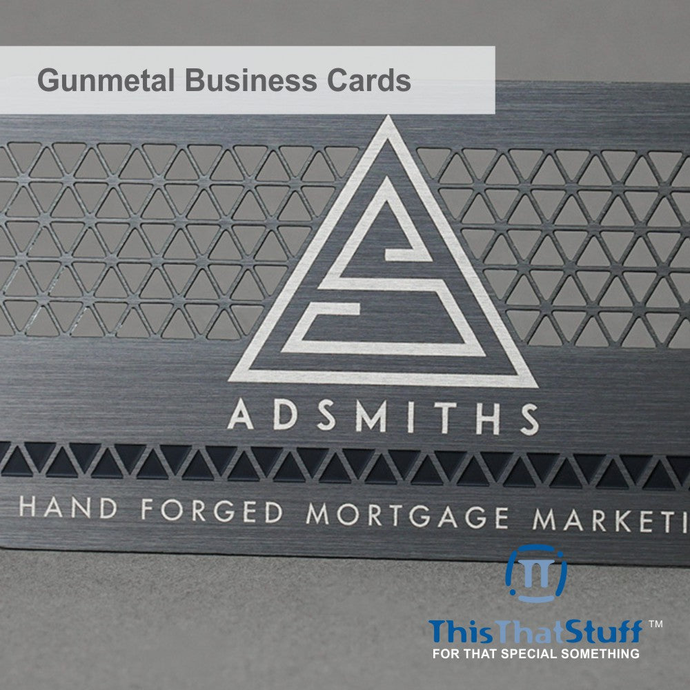 Metalux Gunmetal Business Cards | Membership Cards | VIP Cards | Gift Cards | Special Events