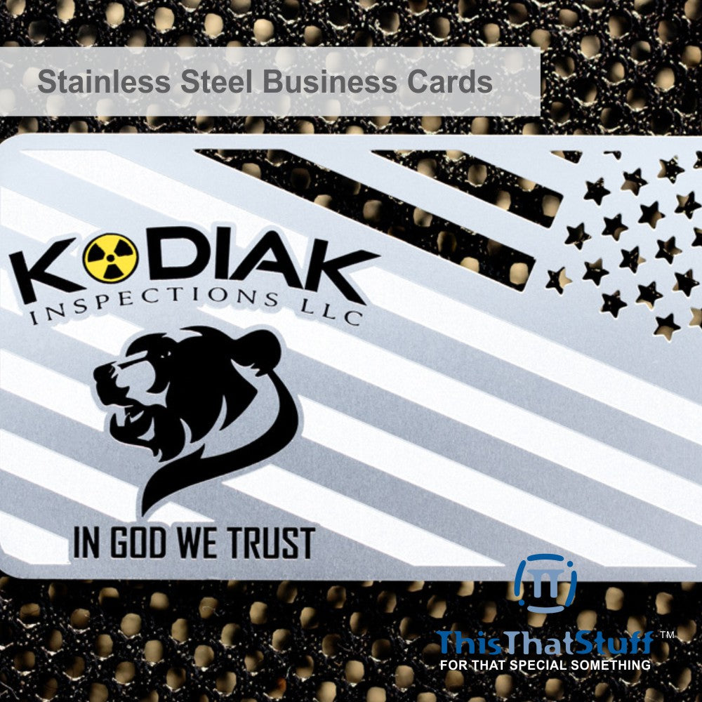 Metalux Stainless Steel Business Cards | Membership Cards | VIP Cards | Gift Cards | Special Events