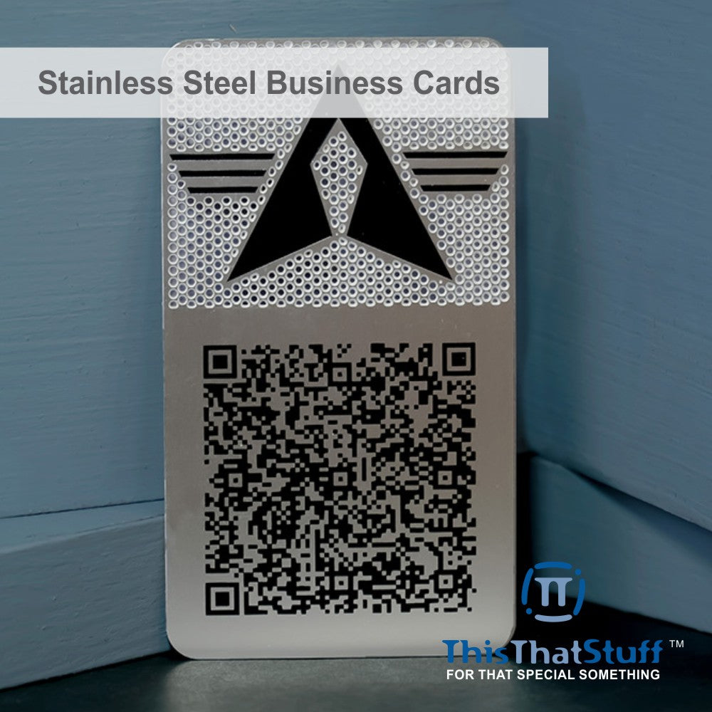 Metalux Stainless Steel Business Cards | Membership Cards | VIP Cards | Gift Cards | Special Events