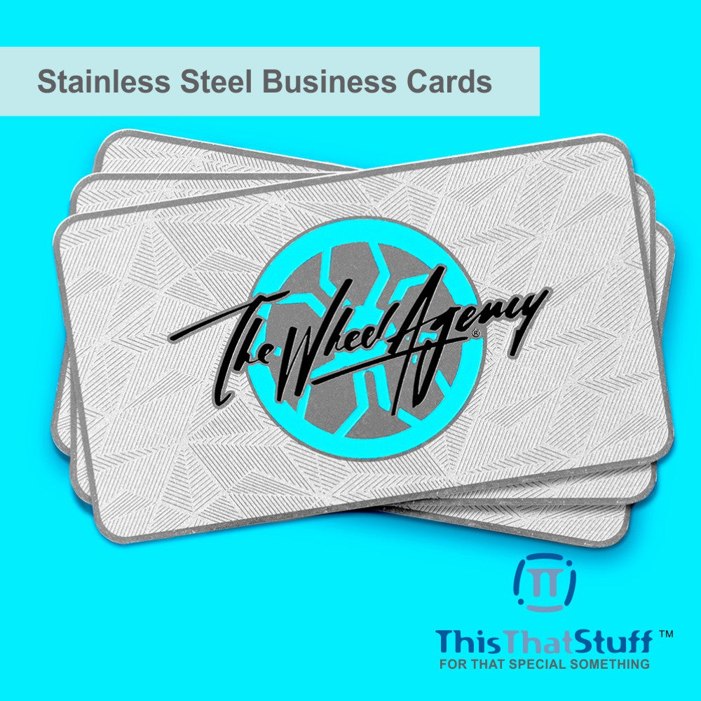 Metalux Stainless Steel Business Cards | Membership Cards | VIP Cards | Gift Cards | Special Events