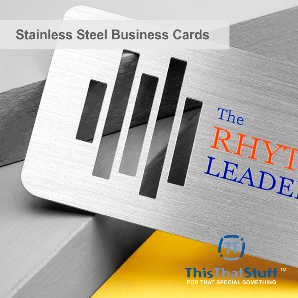 Metalux Stainless Steel Business Cards | Membership Cards | VIP Cards | Gift Cards | Special Events