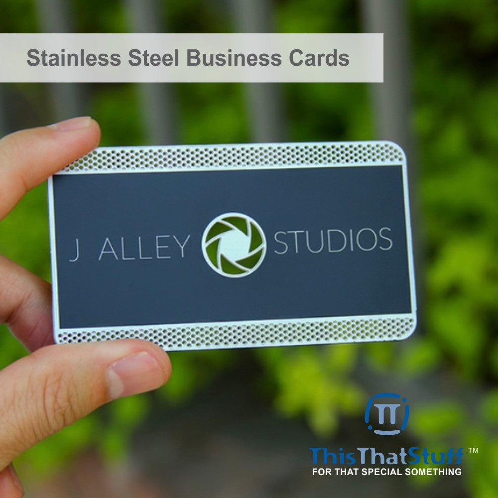 Metalux Stainless Steel Business Cards | Membership Cards | VIP Cards | Gift Cards | Special Events