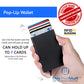 Pop-up Wallet - Aluminum | RFID Secure - Custom Engraved with any Design
