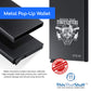 Pop-up Wallet - Aluminum | RFID Secure - Custom Engraved with any Design
