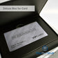Monaco Series Magnetic Boxes Card Holder – Holds our high end Metal Cards, can also hold any Credit Card or Gift Card size – Custom Printed Box