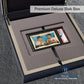 PREMIUM Deluxe PSA Graded Slab Box Card Holder - Magnetic Cover - Luxurious Velour Interior with Sleeve - Holds Graded Collector's Cards