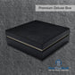 PREMIUM Deluxe PSA Graded Slab Box Card Holder - Magnetic Cover - Luxurious Velour Interior with Sleeve - Holds Graded Collector's Cards