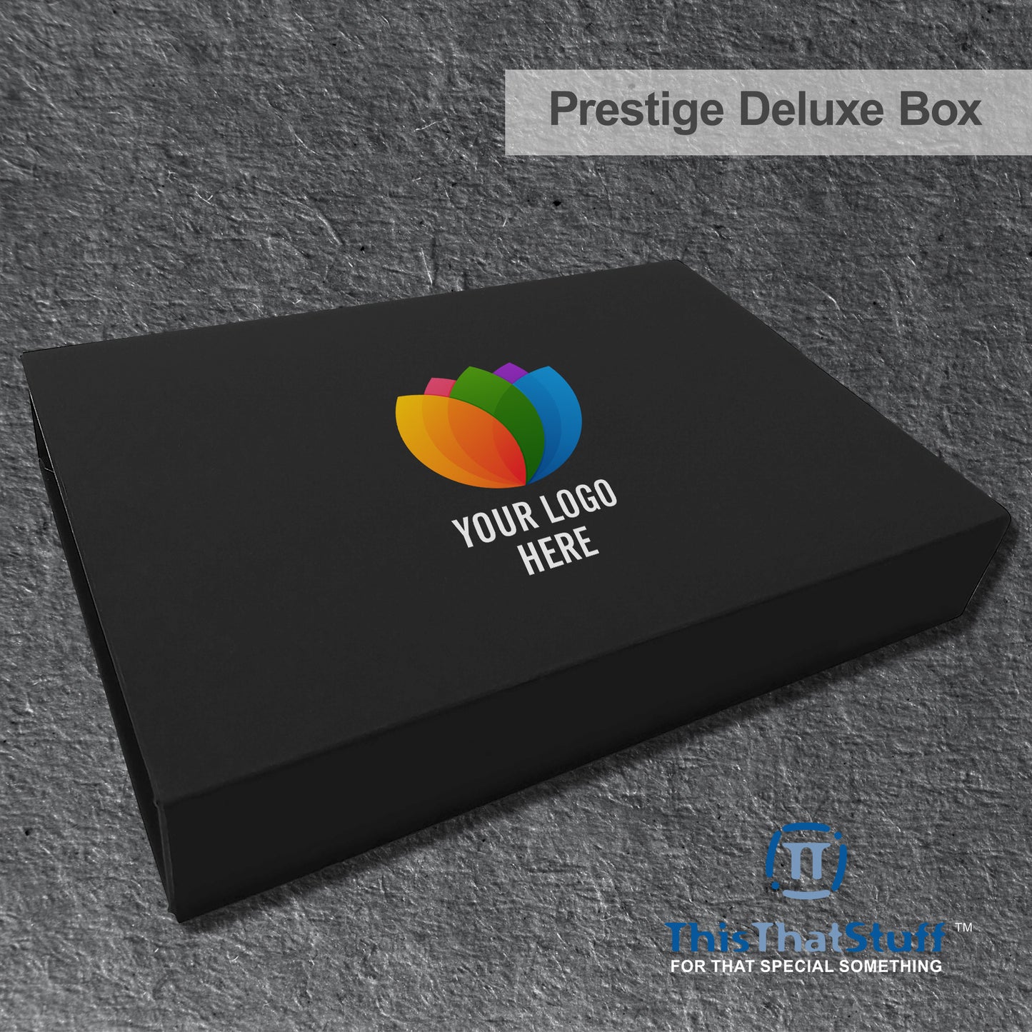 PRESTIGE Deluxe Magnetic Card Holder Box – Custom Printed Card Box with Exquisite Matte Laminated Sleeve and Velvet Interior