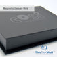 Monaco Series Magnetic Boxes Card Holder – Holds our high end Metal Cards, can also hold any Credit Card or Gift Card size – Custom Printed Box