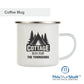 Custom Printed Metal Enamel Coffee Mug | Cottage Designs