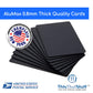THICK 0.8mm Anodized Aluminum Blanks Credit Card Size | Wholesale Blanks | Individually Packed AluMax Series