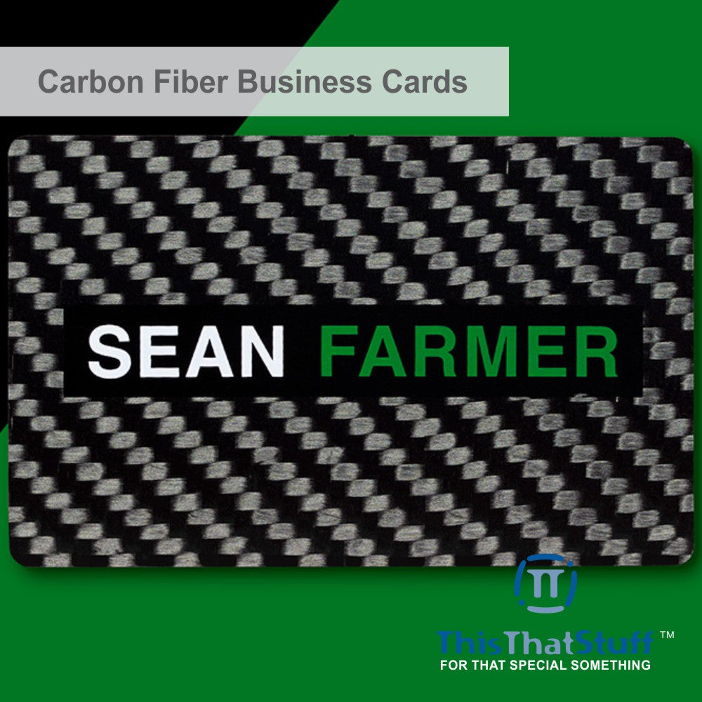 Metalux Carbon Fiber Business Cards | Membership Cards | VIP Cards | Gift Cards | Special Events