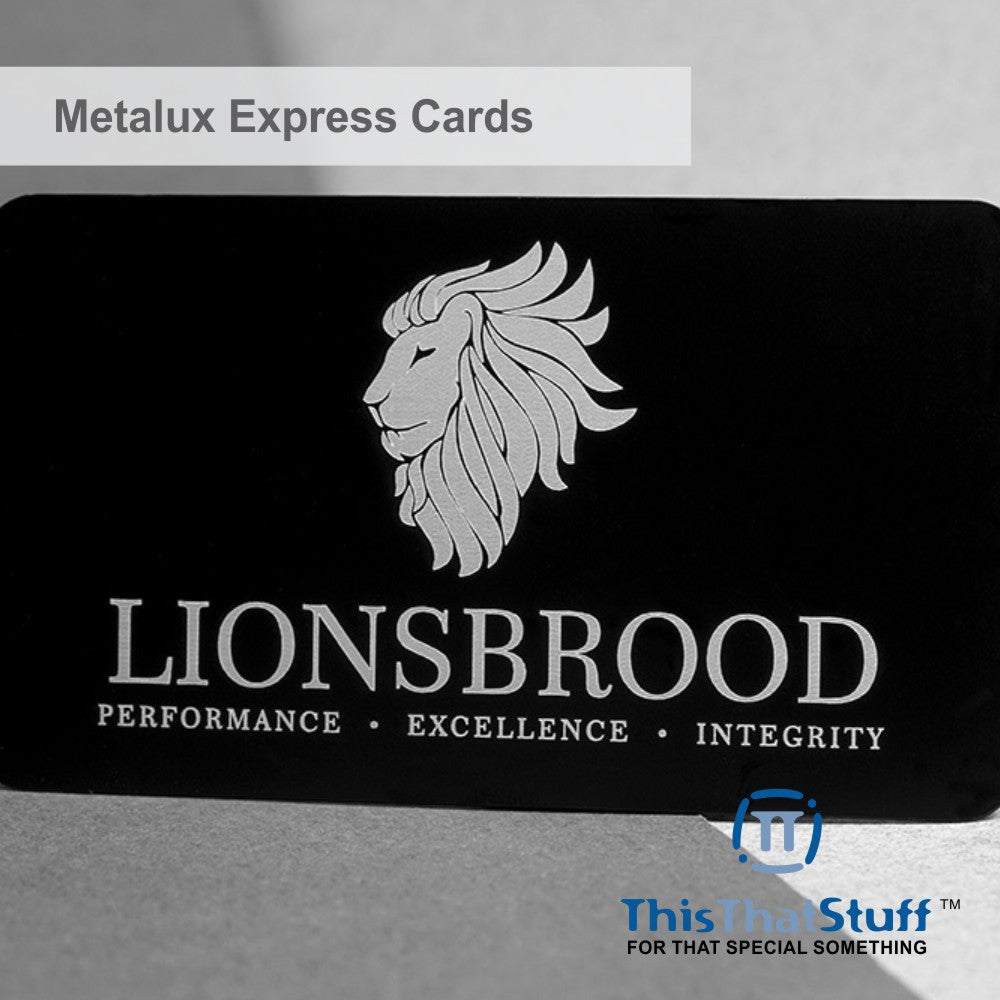 Metalux Express Metal Business Cards | Membership Cards | VIP Cards | Gift Cards | Special Events | Production 10 Business Days