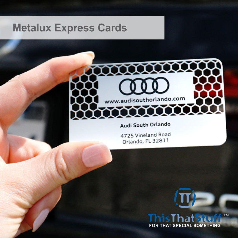 Metalux Express Metal Business Cards | Membership Cards | VIP Cards | Gift Cards | Special Events | Production 10 Business Days