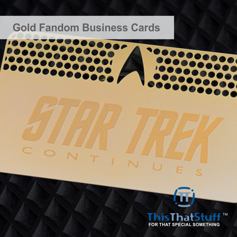 Metalux Gold Finish Metal Business Cards | Multi Color Print | Membership Cards | VIP Cards | Gift Cards | Special Events